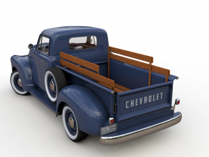 chevy 3100 pickup 1954 3D Модель