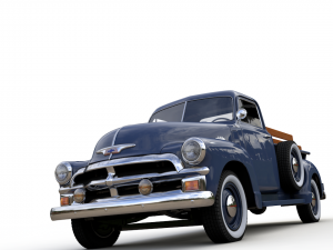 chevy 3100 pickup 1954 3D Модель