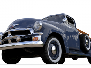chevy 3100 pickup 1954 3D Модель