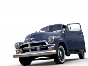 chevy 3100 pickup 1954 3D Модель