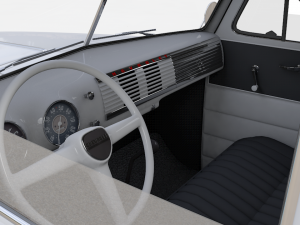 chevy 3100 panel van 1954 3D 모델