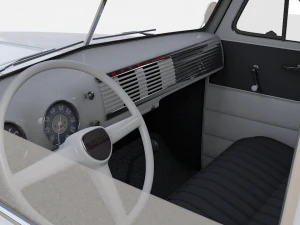 chevy 3100 panel van 1954 3D Model