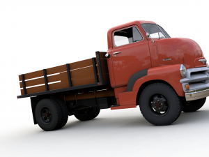 chevy 6400 coe 1954 3D Model