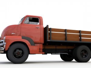chevy 6400 coe 1954 3D Model