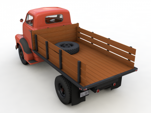 chevy 6400 coe 1954 3D Model