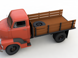chevy 6400 coe 1954 3D Model