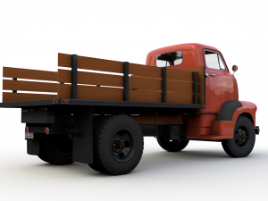 chevy 6400 coe 1954 3D Model