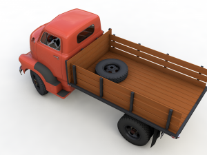 chevy 6400 coe 1954 3D Model
