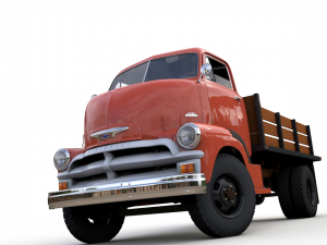 chevy 6400 coe 1954 3D Model