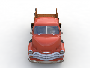 chevy 6400 coe 1954 3D Model