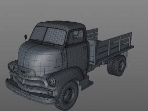 chevy 6400 coe 1954 3D Model