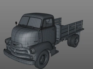 chevy 6400 coe 1954 3D Model