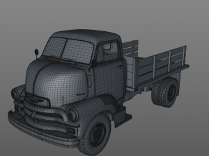 chevy 6400 coe 1954 3D Model