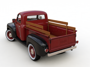 mercury m-1 pickup 1951 3D-Modell