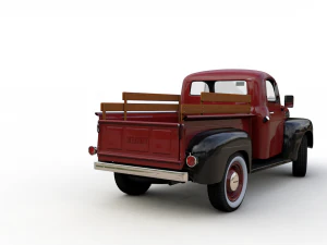 mercury m-1 pickup 1951 3D Model