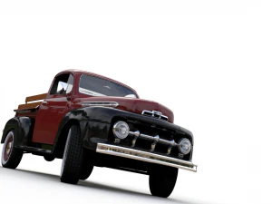 mercury m-1 pickup 1951 3D Model