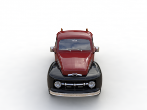 mercury m-1 pickup 1951 3D-Modell