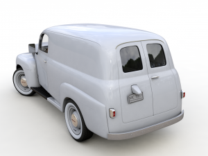 M-1 panel truck 1951 3D Модель