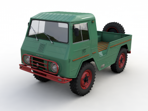 volvo laplander l3314 1967 3D Model