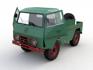 volvo laplander l3314 1967 3Dモデル
