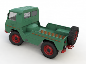 volvo laplander l3314 1967 3Dモデル