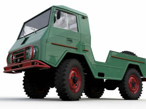 volvo laplander l3314 1967 3Dモデル