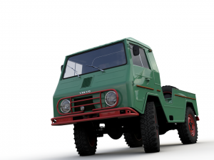 volvo laplander l3314 1967 3Dモデル