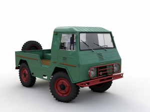 volvo laplander l3314 1967 3Dモデル