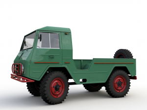 volvo laplander l3314 1967 3Dモデル