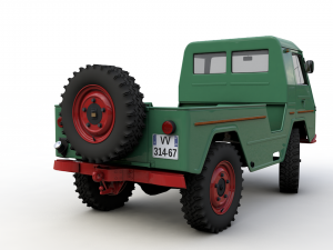 volvo laplander l3314 1967 3Dモデル