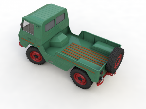volvo laplander l3314 1967 3Dモデル