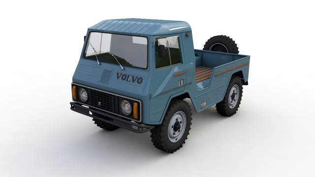 volvo laplander c202 Modelo 3D .c4d .max .obj .3ds .fbx .stl .blend 