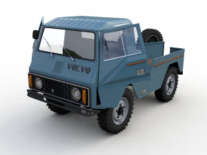 volvo laplander c202 3D Model