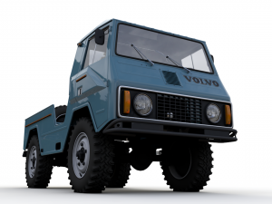 volvo laplander c202 Modelo 3D