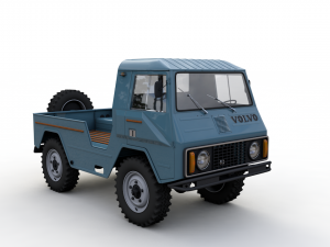 volvo laplander c202 Modelo 3D