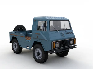 volvo laplander c202 3D Model