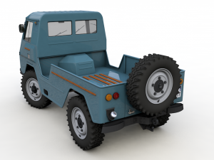 volvo laplander c202 Modelo 3D
