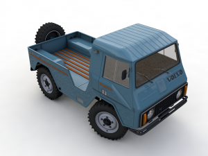 volvo laplander c202 Modelo 3D