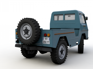 volvo laplander c202 Modelo 3D