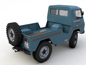 volvo laplander c202 Modelo 3D