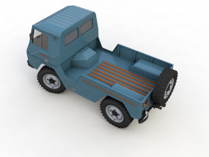 volvo laplander c202 Modelo 3D