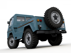 volvo laplander c202 Modelo 3D