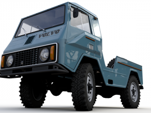 volvo laplander c202 Modelo 3D