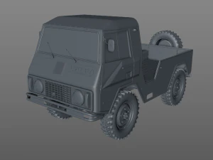volvo laplander c202 3D Model