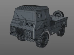 volvo laplander c202 3D Model