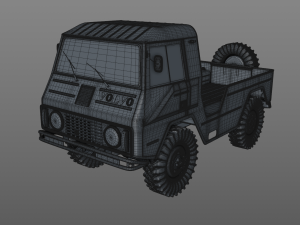 volvo laplander c202 Modelo 3D