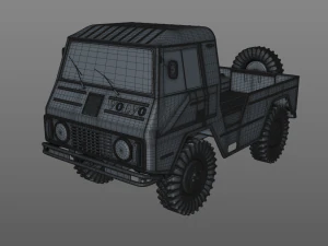 volvo laplander c202 3D Model