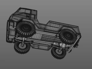 volvo laplander c202 3D Model