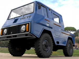 volvo laplander c202 crewcab 1977 3D Модель