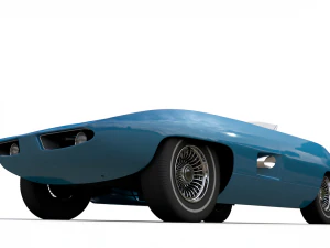 Pontiac Vivant 77 1965 року 3D Модель